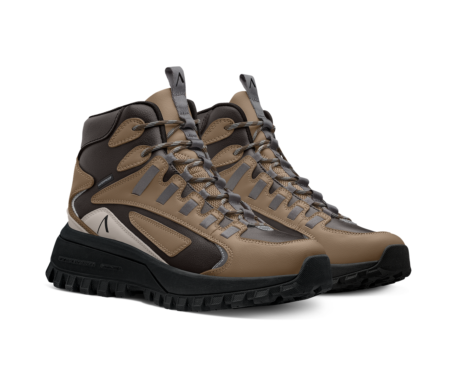 ARKK Essential Line Apaze Hightop Leather HL T-S19 | Raven Tannin | Men Apaze Hightop